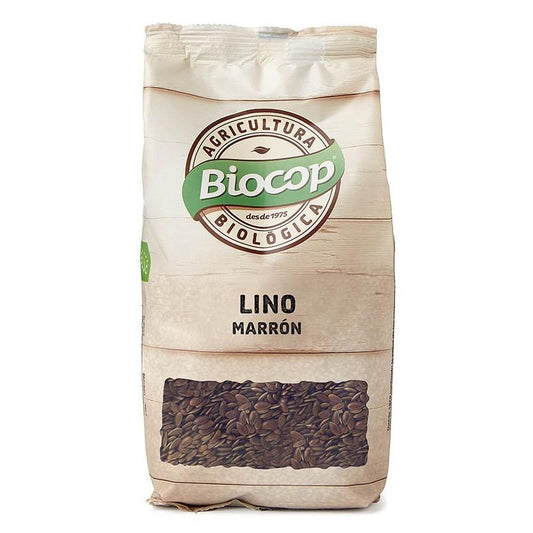 Sementes de linho castanho Biocop