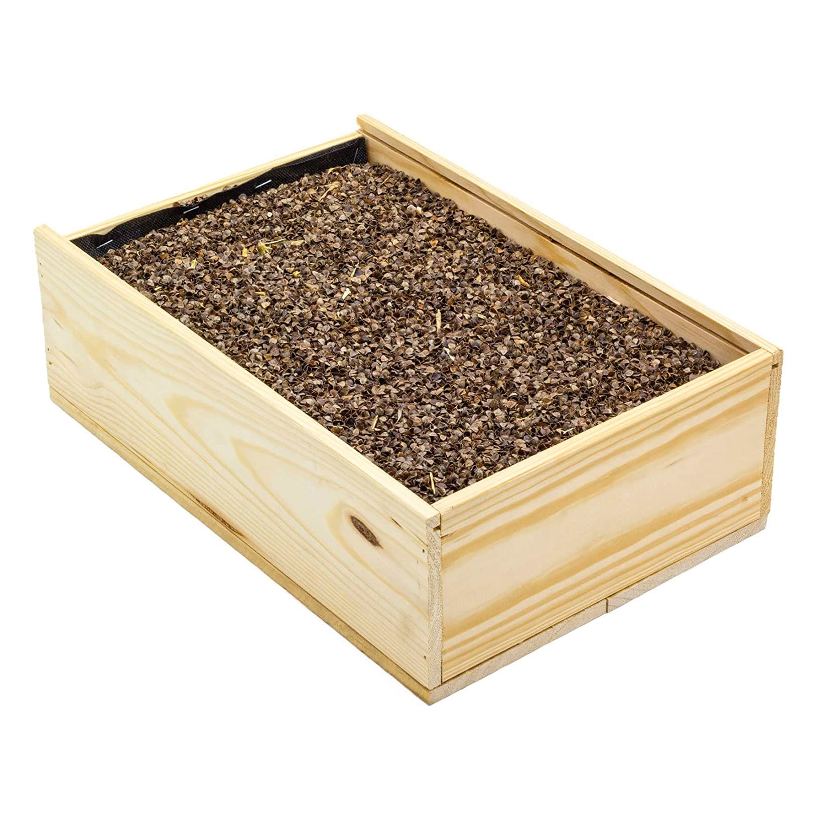 Cáscara De Trigo Sarraceno Para Nidos - Producto Natural Para Acolchar La Cama De Las Aves De Corral - 7,5L_3
