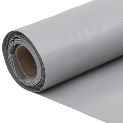 Pantalla De Privacidad De Balcón Pvc Gris 1000x90 Cm / Vetonek_4