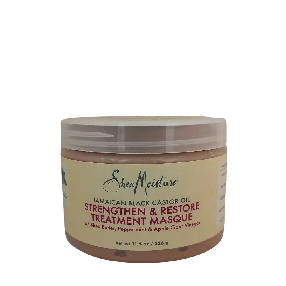 Mascarilla Tratamiento Fortalecedora Aceite De Ricino Negro Jamaicano Shea Moisture 340g_0