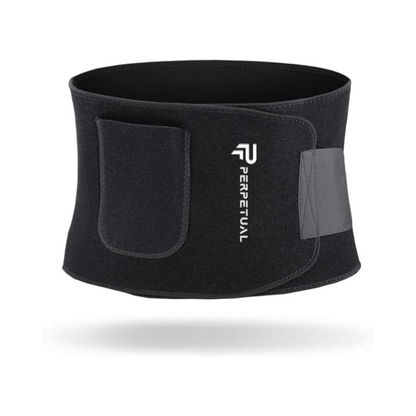 Faja Compresiva Perpetual Neopreno Gimnasio Deporte Reductora Cinturón Lumbar_0