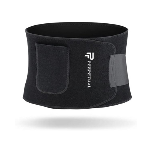 Faja Compresiva Perpetual Neopreno Gimnasio Deporte Reductora Cinturón Lumbar_0