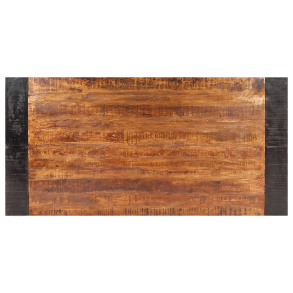 Mesa De Comedor De Madera Maciza De Mango 180x90x76 Cm_2