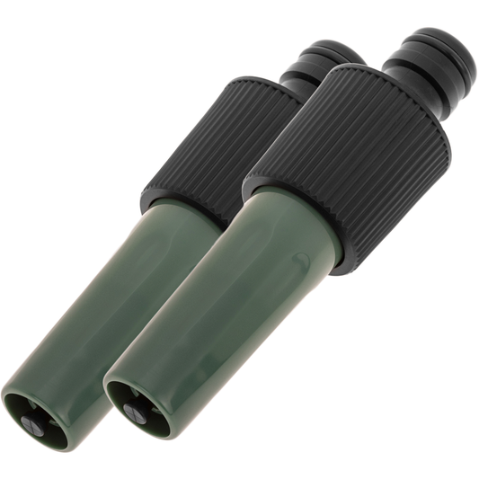 Pack De 2 Unidades Lanza De Riego Regulables Color Verde Para Mangueras De 25mm_0