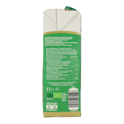 Leite de cabra mínimo 3% gordura Bio, 1L