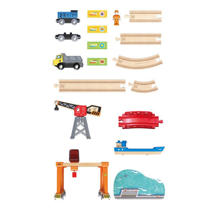 Circuito Tren Lift & Load Harbour Hape_3