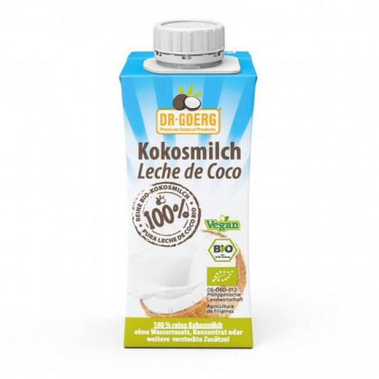 Leite de Coco Biológico Dr. Goerg 200 ml