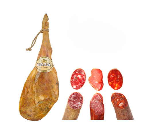 Lote jamón + embutidos ECO Biobaza_0