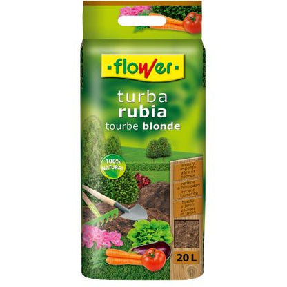 Flor de turfa loira 20 L