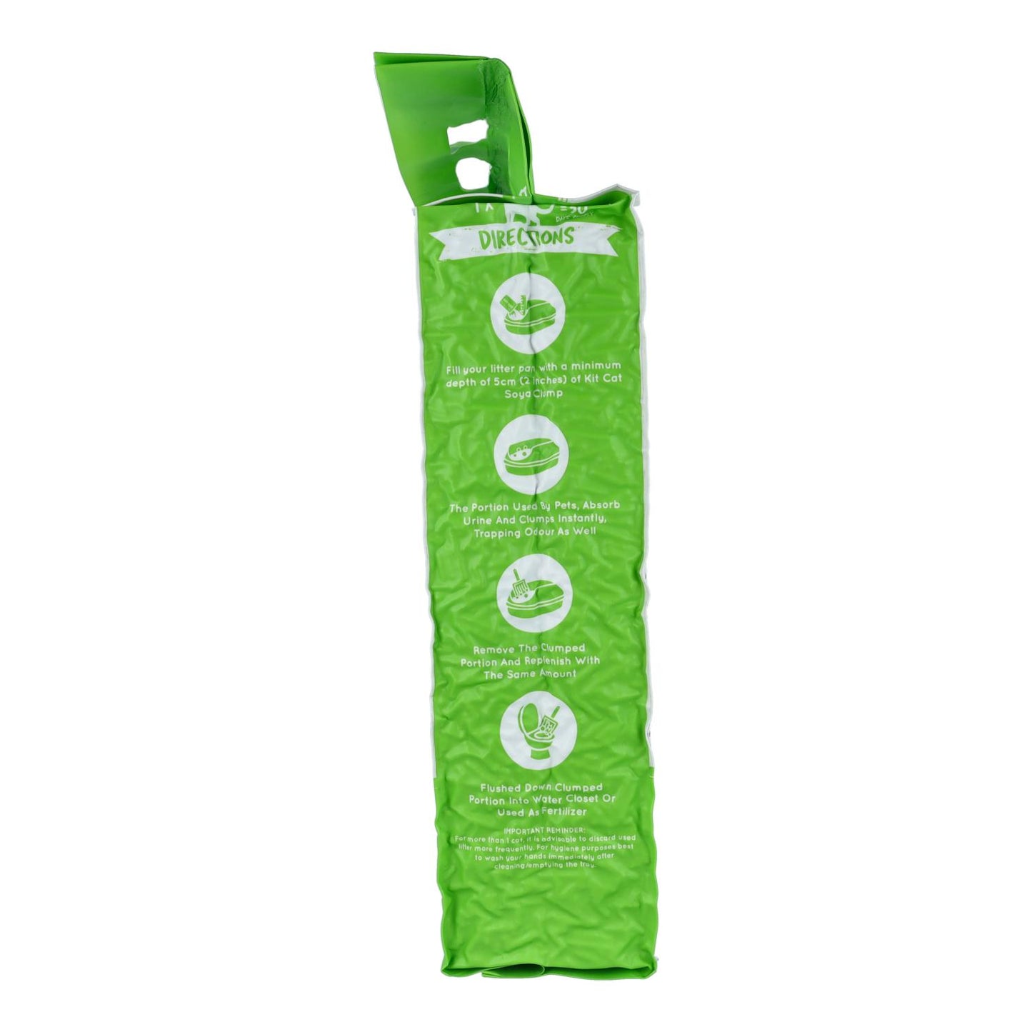 Kit Cat SoyaClump Pack Ahorro 12 - Green Tea 7 L Arena Vegetal para gatos