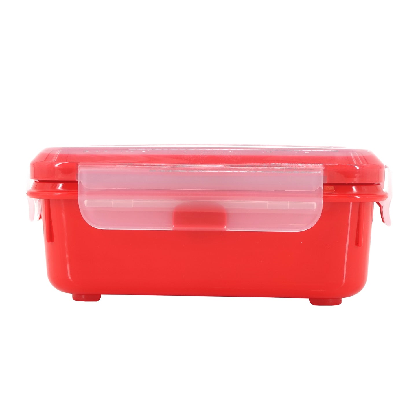 2x Herméticos Super Lock Micro 1,9 L., Aptos Para Cocinar Al Vapor En El Microondas, Ideal Transporte Y Almacenamiento De Alimentos, Cierre Clip_5