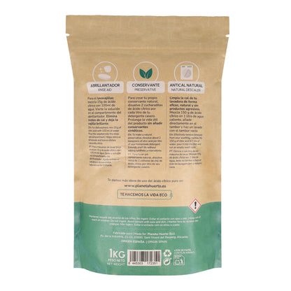 Ácido Cítrico Planeta Huerto 1 Kg
