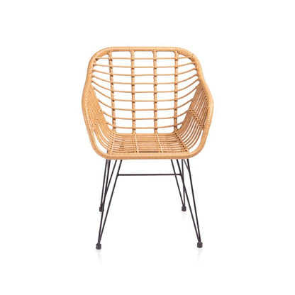 Pack 2 Sillas De Exterior Zaza Rattán, Rattan, 61 X 82 X 56_5