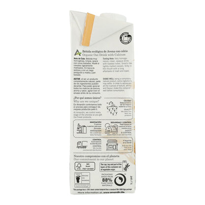 Bebida de Aveia Biológica Amandin 1L