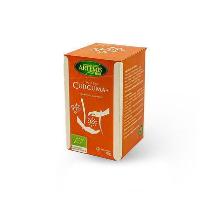 Chá de Cúrcuma Plus Eco 20 Filtros Artemisbio
