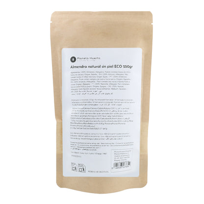 Amêndoas descascadas ECO Planeta Huerto 250 g