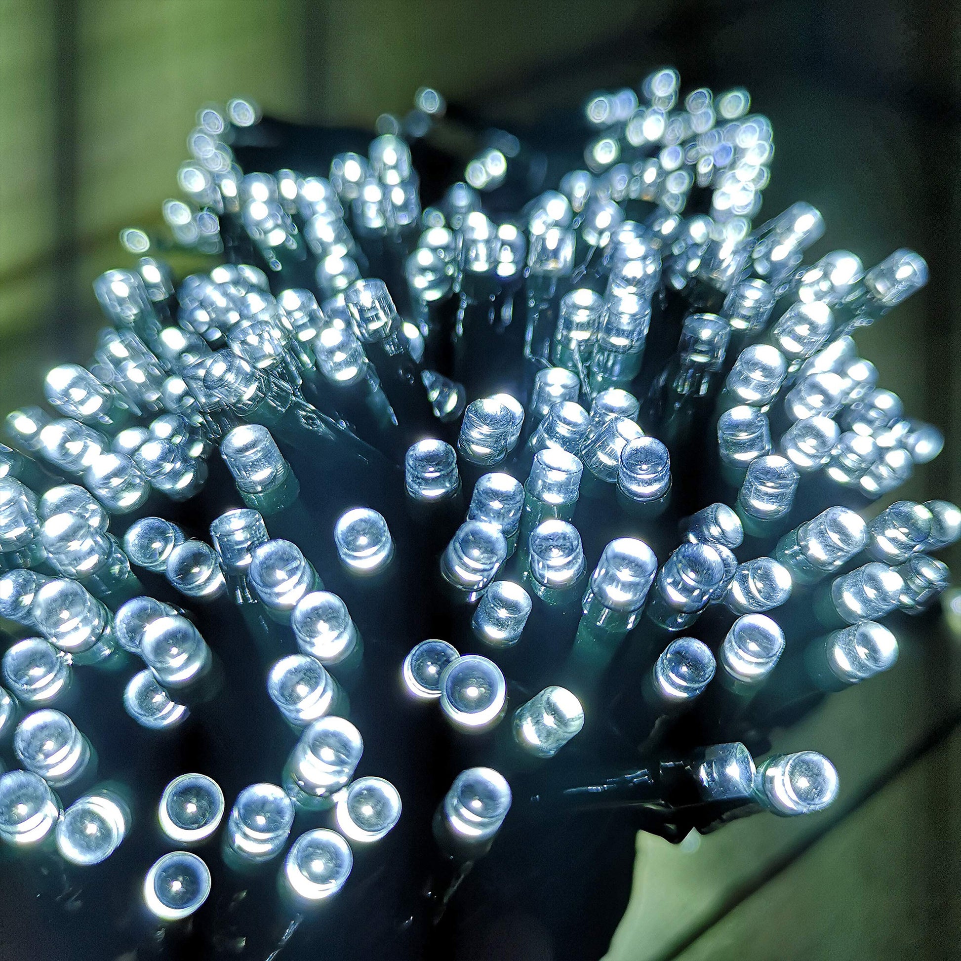 Well Home Cadena De Luz Led Solar Con 400 Bombillas - Cable De 4 Metros_3