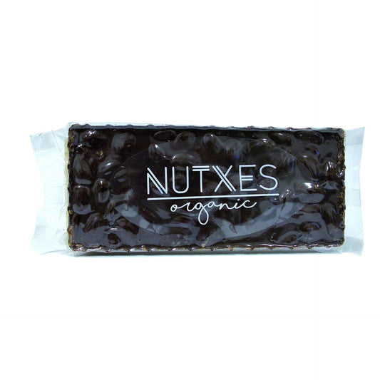 Nutxes 70% chocolate negro e nougat de amêndoa, 200 g