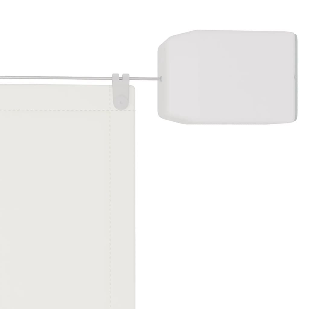 Vidaxl Toldo Vertical Blanco 60x360 Cm Tela Oxford_4