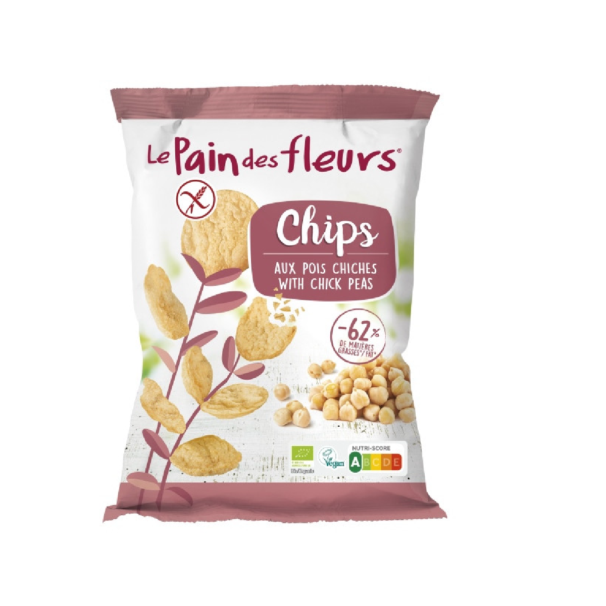 Chips de Garbanzos Le Pain des Fleurs 50 g