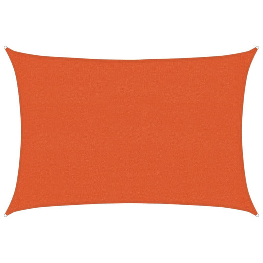 Vidaxl Toldo De Vela Hdpe Naranja 160 G/m² 2,5x4 M_0