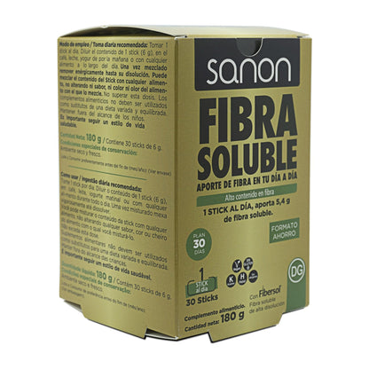 SANON fibra solúvel 30 sticks