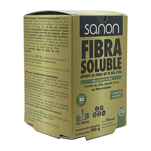 SANON fibra solúvel 30 sticks