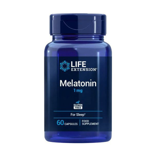 Melatonina 1 mg, Life Extension 60 cápsulas