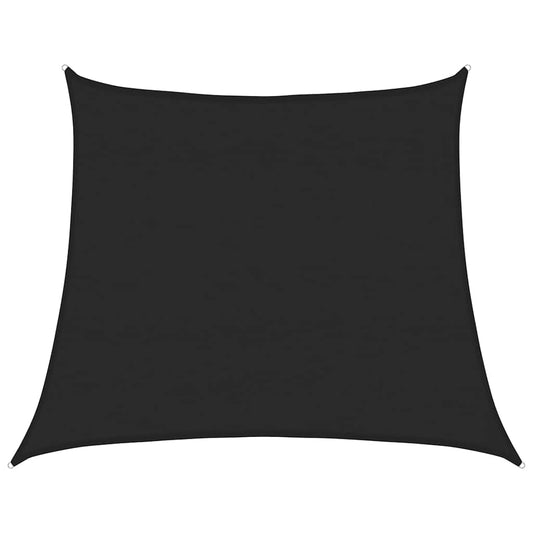 Toldo De Vela Trapecio Hdpe Negro 160 G/m² 4/5x4 M_0
