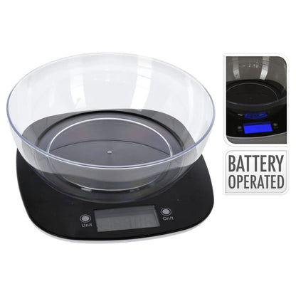 Excellent Houseware Balanza De Cocina Con Bol De Mezcla 1,4 L_2