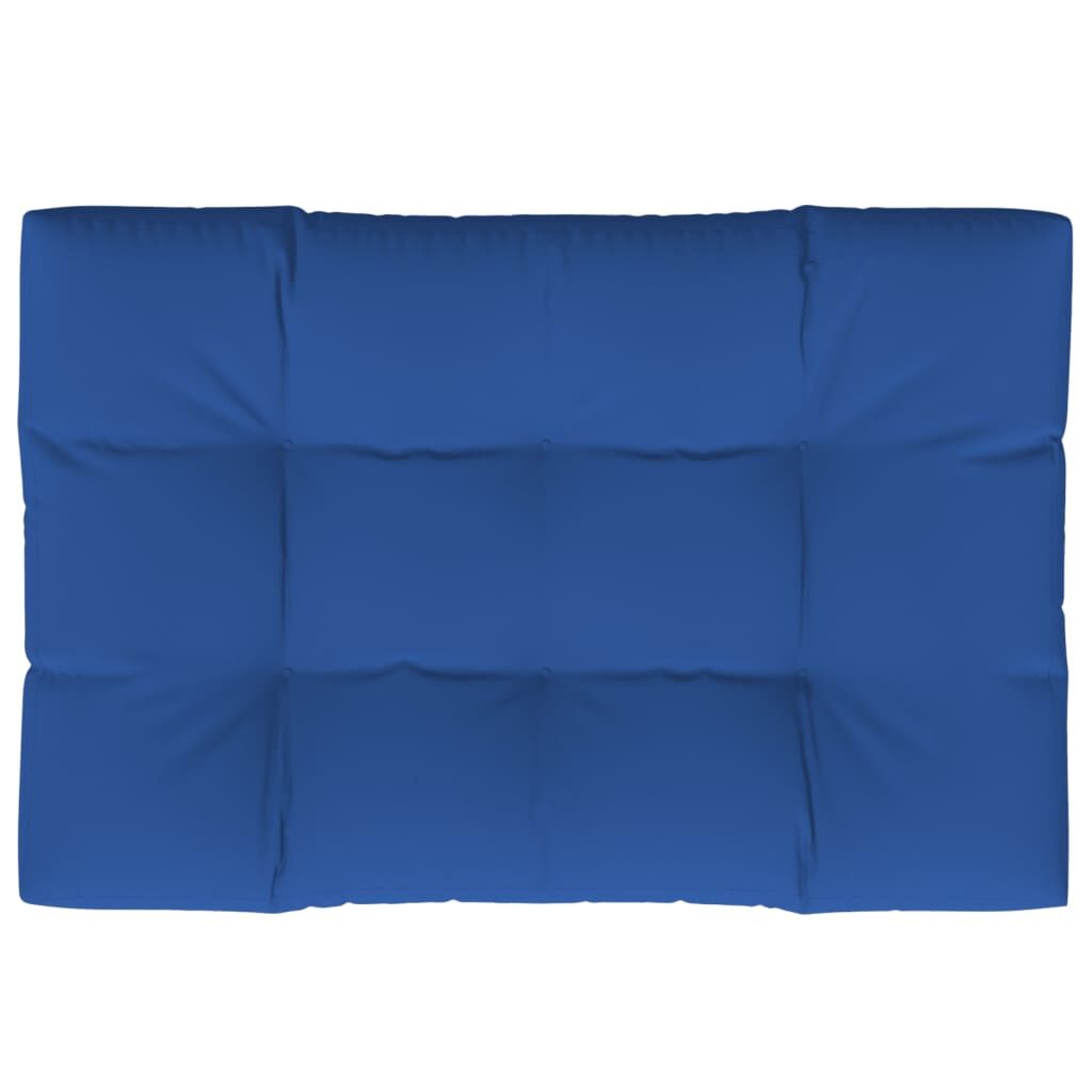 Vidaxl Cojín Para Sofá De Palets De Tela Azul 120x80x12 Cm_0
