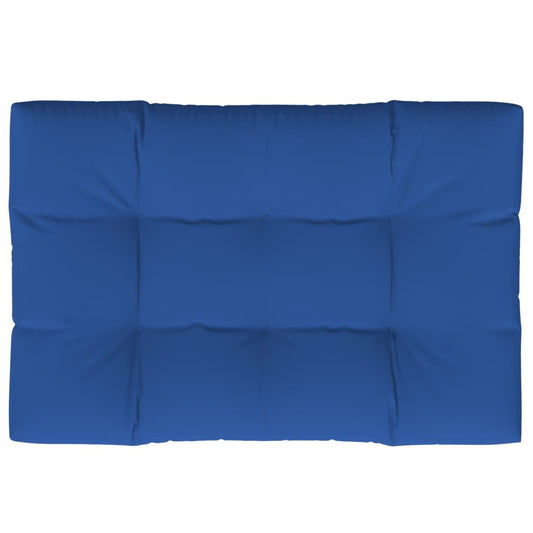 Vidaxl Cojín Para Sofá De Palets De Tela Azul 120x80x12 Cm_0