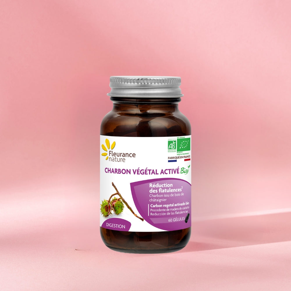 Carbón Vegetal Activado Eco Fleurance Nature 60 Cápsulas_1