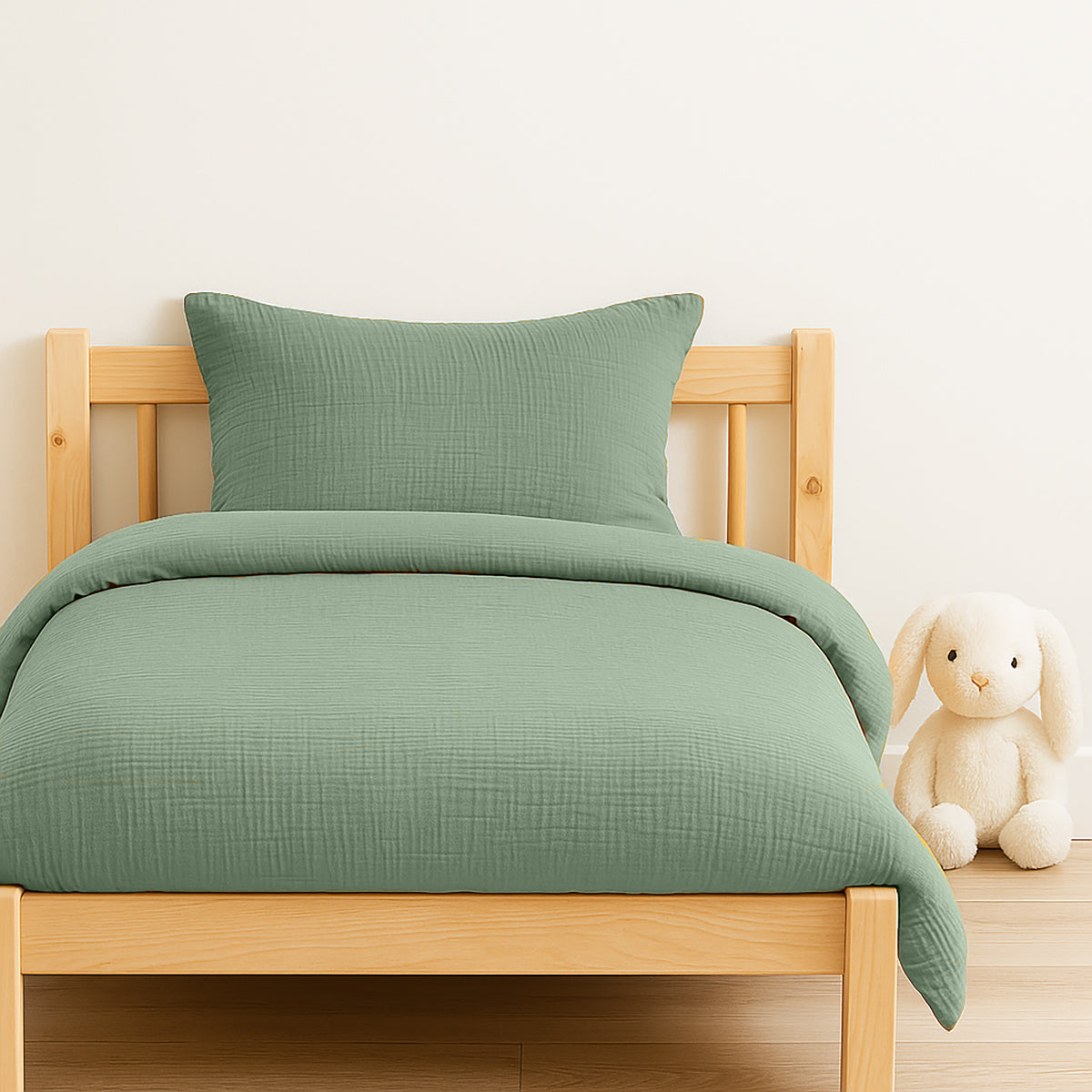 Funda Nórdica De Algodón Bio Verde_2