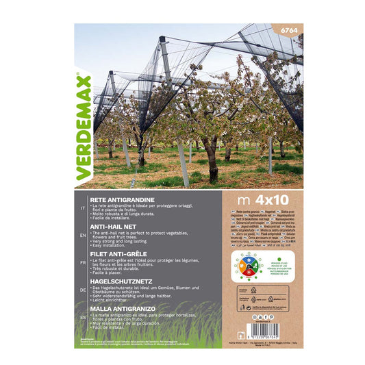 Tela anti-granizo 4 x 10 m Verdemax
