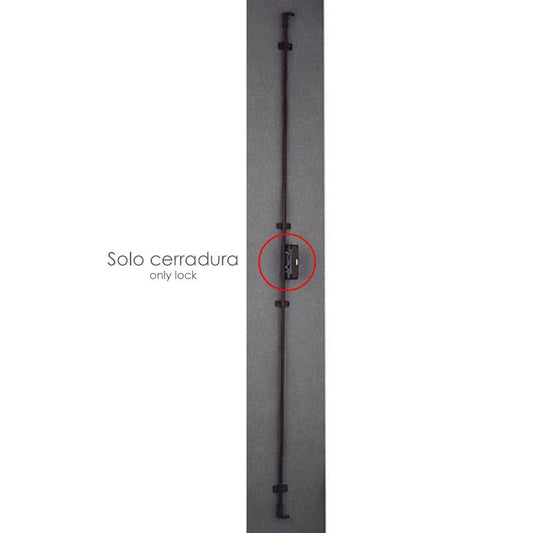 Cerradura Falleba Sin Llave 93/ Marron_0