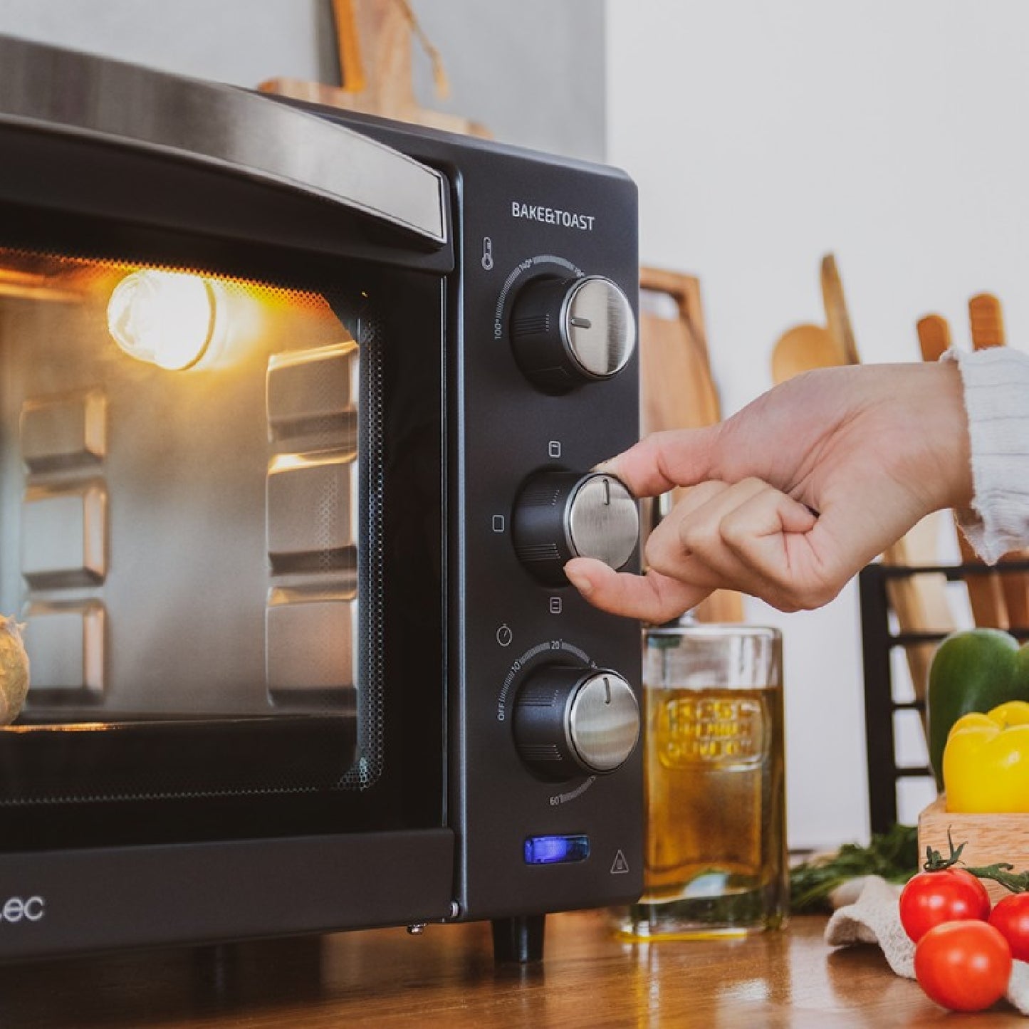 Cecotec Horno De Sobremesa Tostador 24 L Bake&toast 2400 Black. 1500 W 3 Modos De Calor Temporizador Temperatura Regulab_2