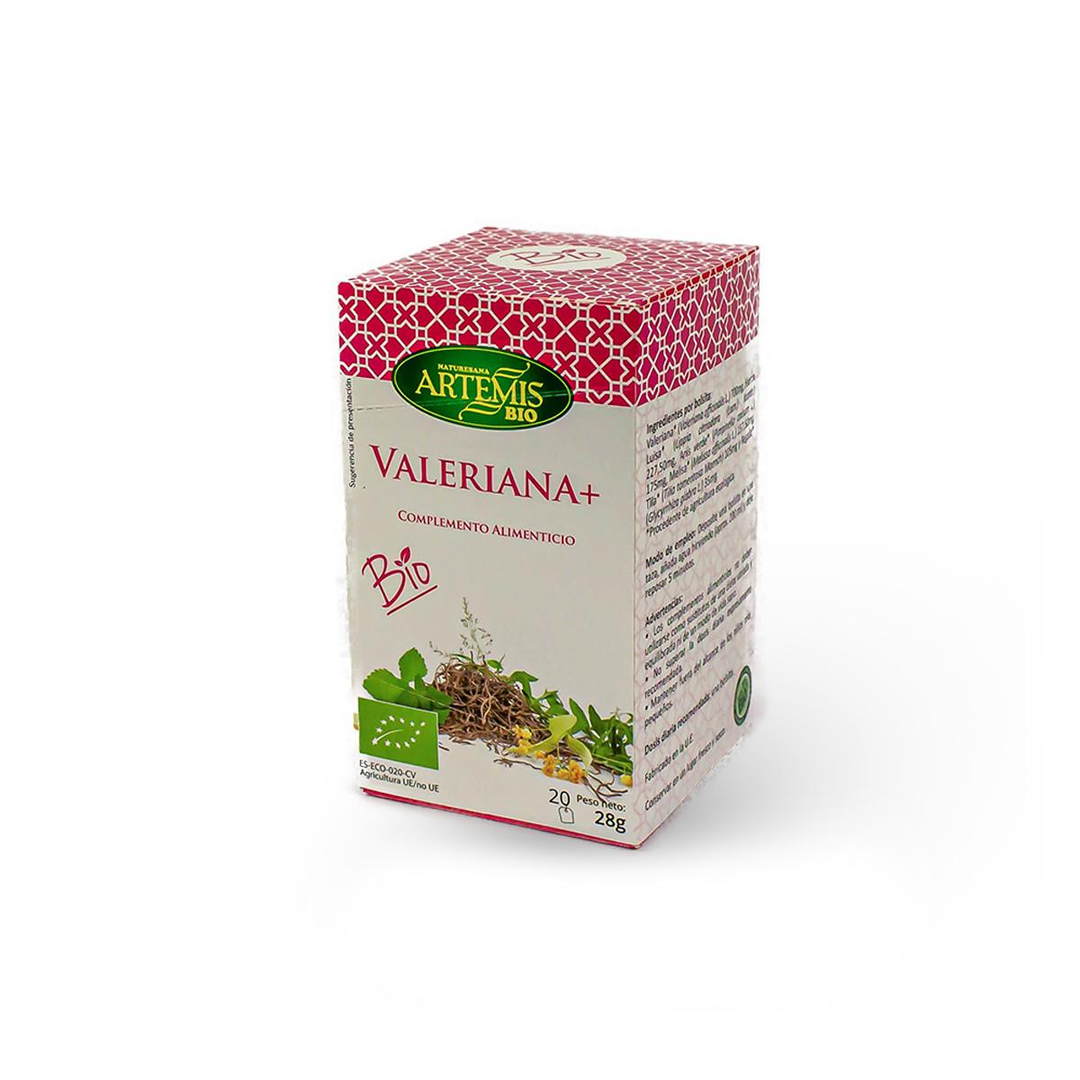 Valeriana + para Infusão Artemis Bio 20 saquetas