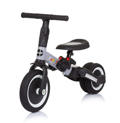 Triciclo Convertible En Bicicleta Con Pedales Smarty Grey_2