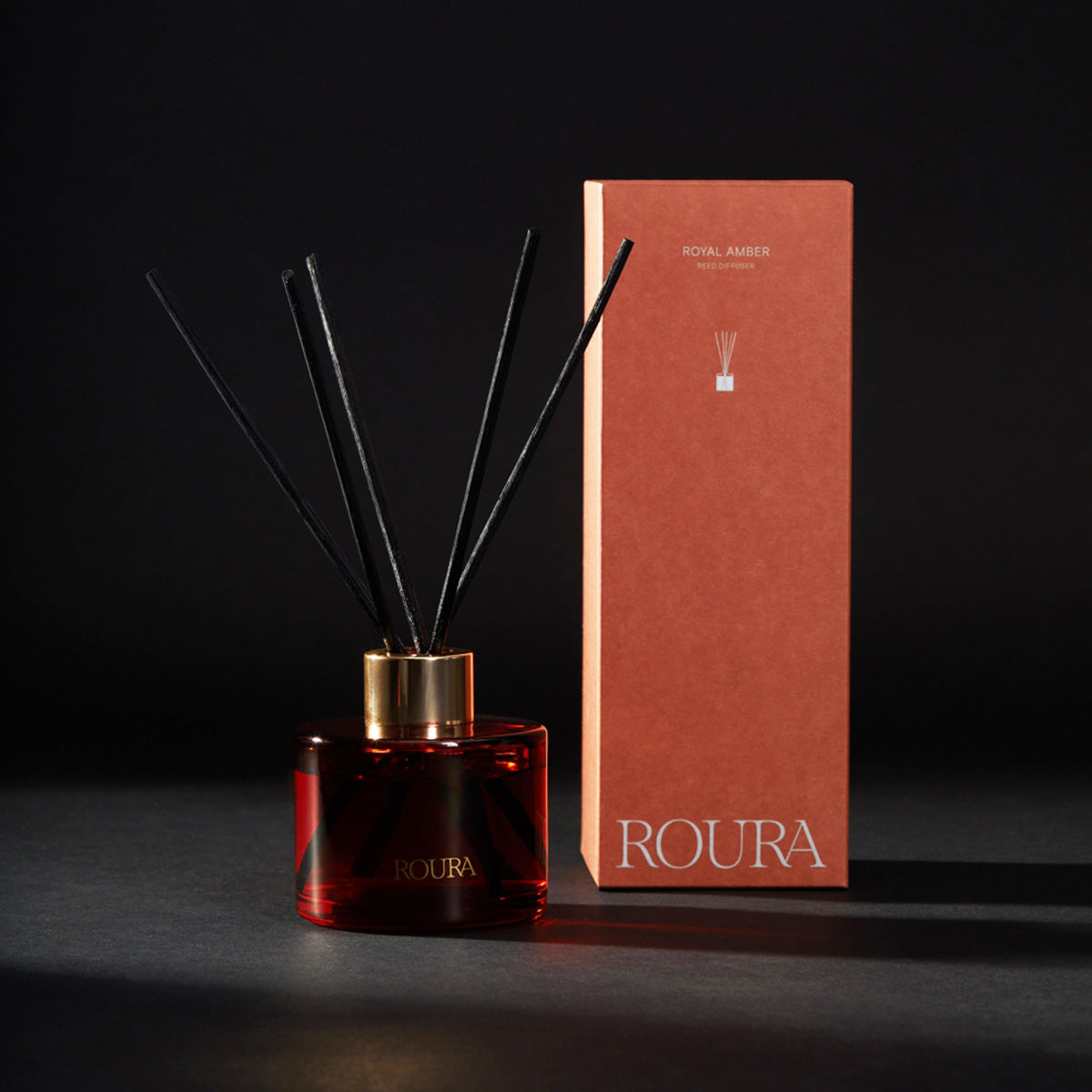 Ambientador Icons Royal Amber mikado, Roura