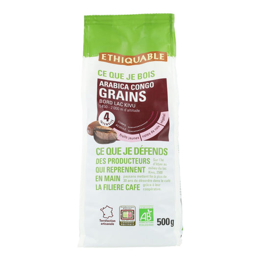 Café Congo Premium 100% Arábica BIO 500 g
