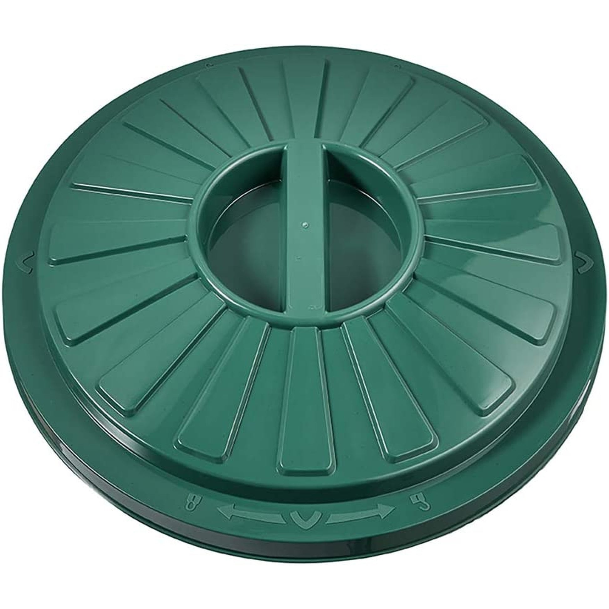 Cubo De Basura Eco / Papelera Polivalente Con Tapa Cerrable, Grande, Plástico Resistente (pp), 23 L, Mats, Verde_4