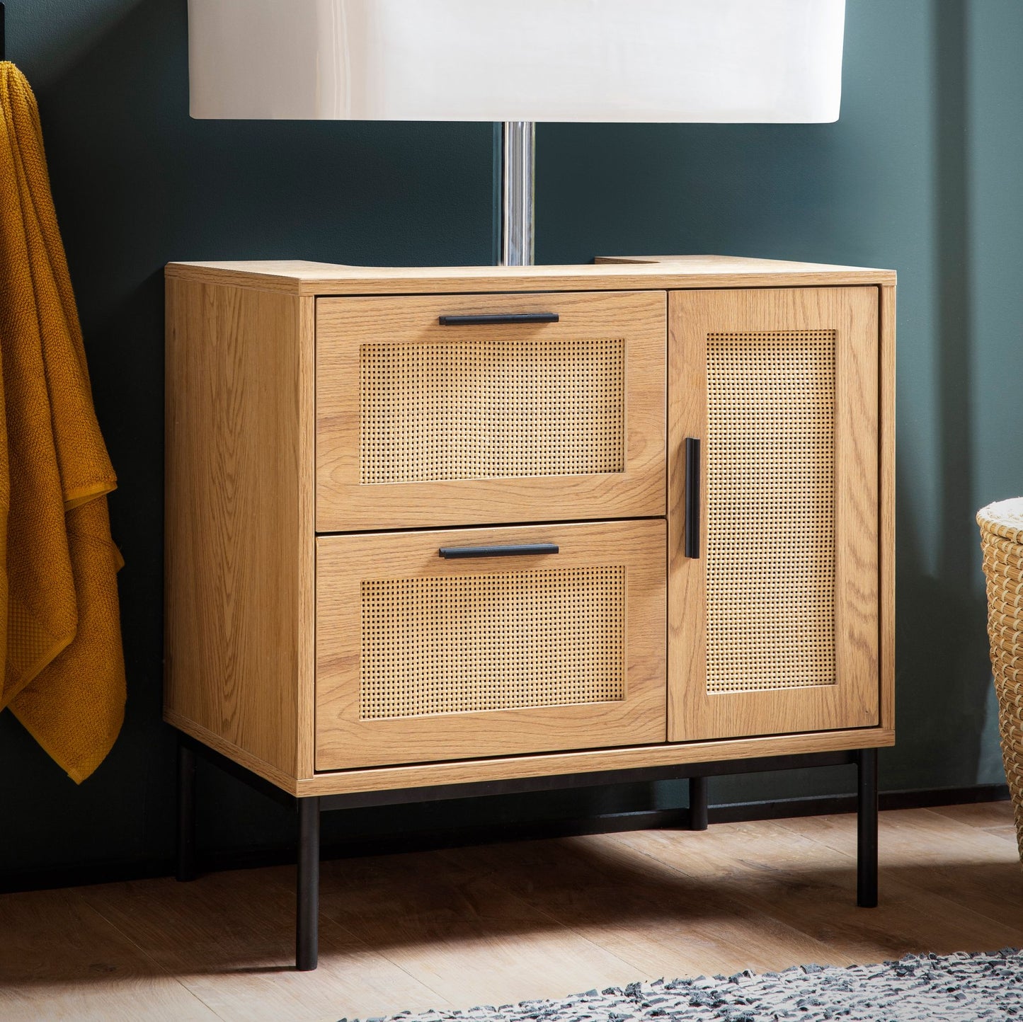 Mueble De Baño Compacto Y Práctico Modelo Wl6.876_1