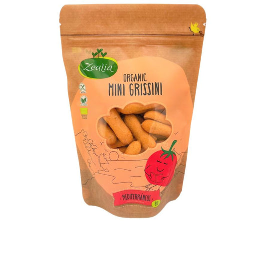 Mini Grissini Colinas Mediterrânicas BIO Sem Glúten Zealia 75 gr