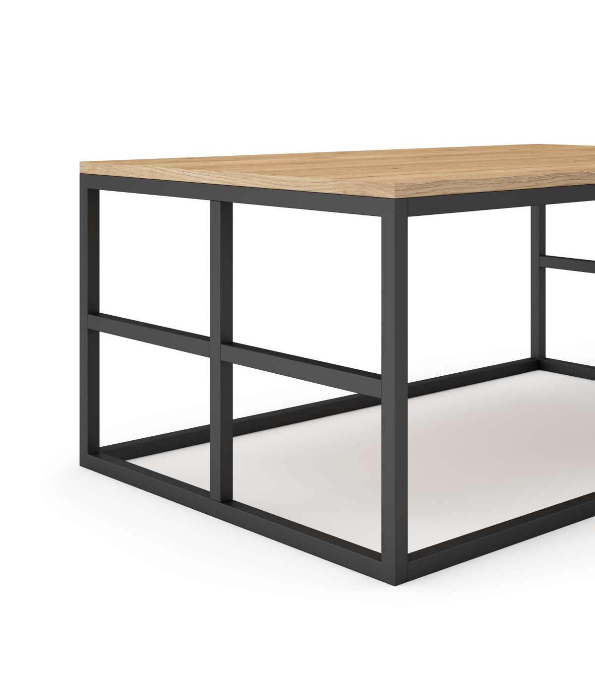 Mesa De Centro Malena Acabado Natural, 40cm(alto) 100cm(ancho) 60cm(fondo)._3