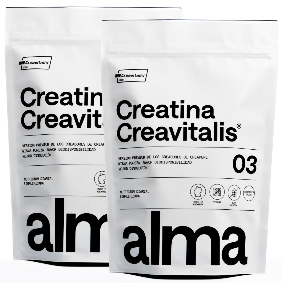 Creatina Monohidratada Creavitalis® Alma® 600 G En Polvo 99,9% Pureza | Vegana, Sin Gluten Ni Lactosa | 200 Dosis_0