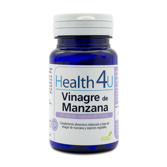 Vinagre de Maçã H4U 60 Cápsulas Vegetais de 515 mg