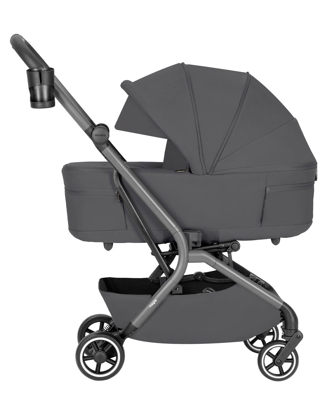 Carrello Carrito De Bebé Magia Dúo 2 En 1 Elm Grey_3