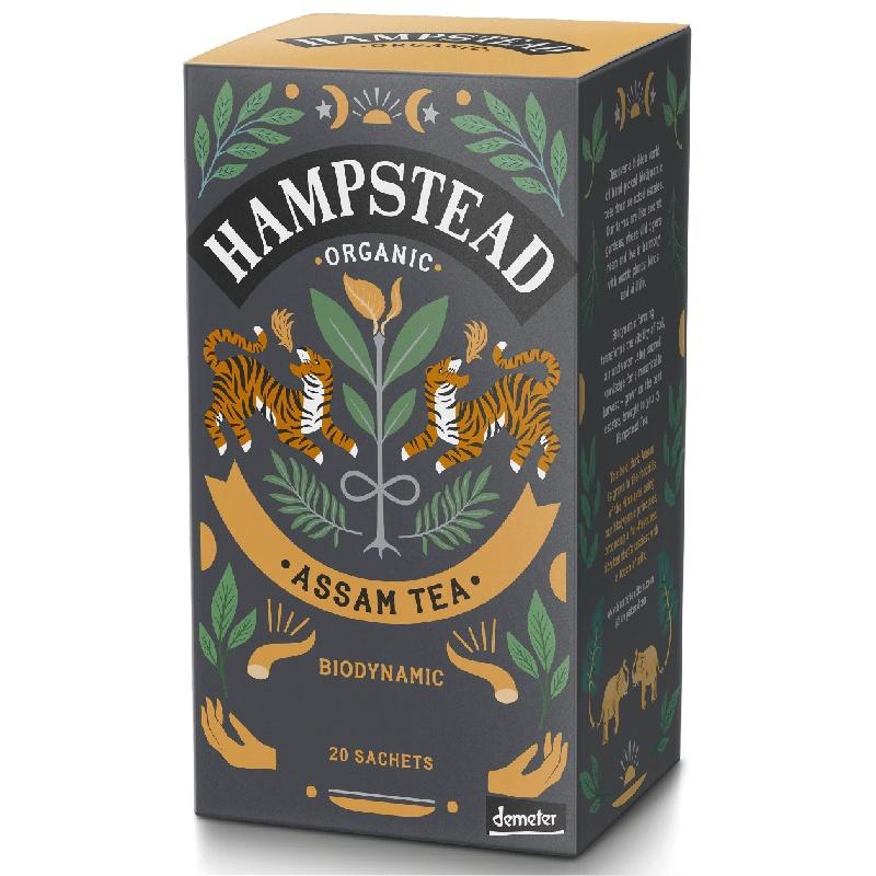 Chá preto Hampstead Assam 20 saquetas