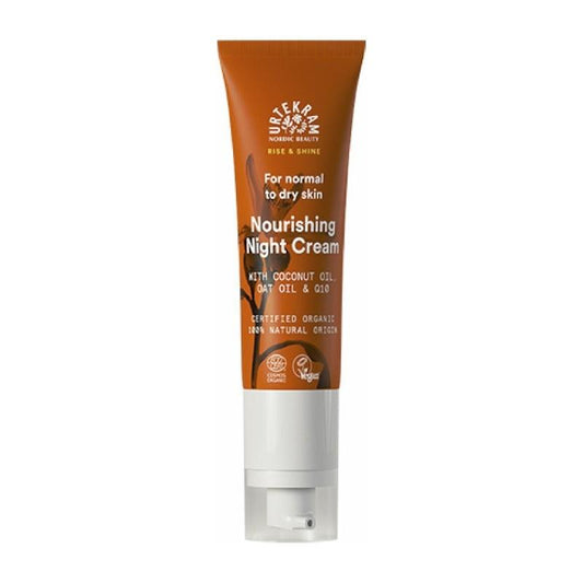 Creme Facial de Noite Nutritivo Urtekram Flor de Laranjeira 50 ml